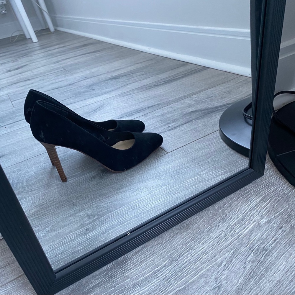 Black heels